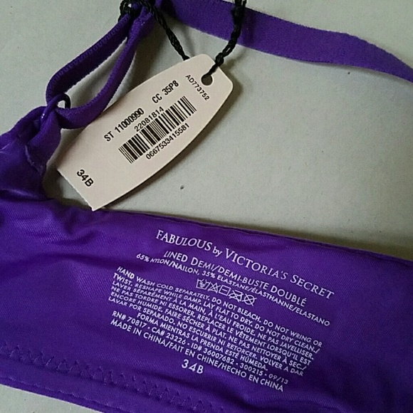 Victoria's Secret Lined Demi/Demi-Buste Double
Bra - Picture 6 of 6